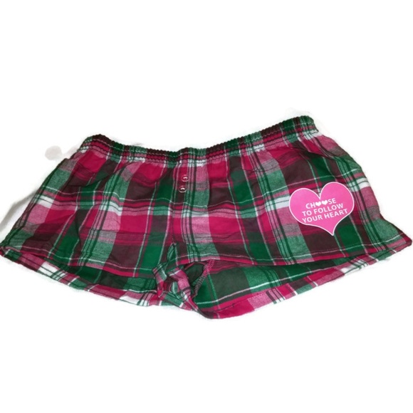 Choosey Chicks Boxer Sleep Shorts NWOT - Picture 2 of 5
